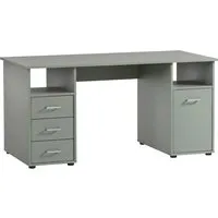 MÖBELPARTNER Schreibtisch Fox Large, 87x150x70cm in grün von Proregal