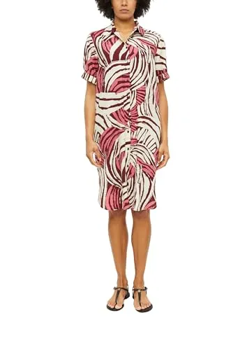 s.Oliver Damen Kleid 2179224 42A0 Pfirsich 44 in pink von s.Oliver