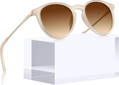 CARFIA Polarisierte Sonnenbrille für Damen und Herren mit Etui - Stylische polarisierte Sonnenbrille mit UV400 Schutz für klare Sicht. Leicht und bruchfest, für maximalen Komfort. Inklusive Etui und Reinigungstuch – ideal für jeden Anlass!