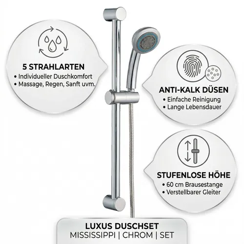 Dusch Set Brausenset V-010713