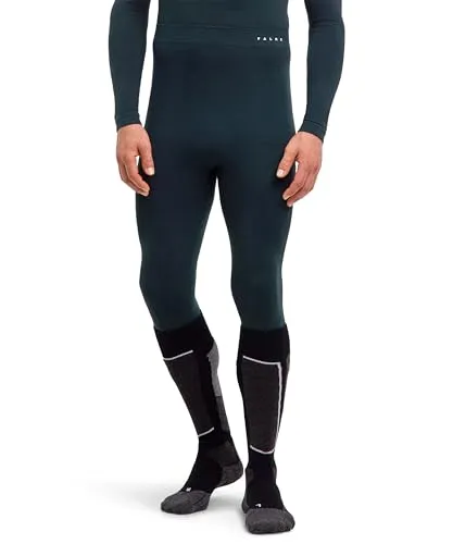 FALKE Herren Baselayer-Hose Wool-Tech Protective 3/4 M - Modische Thermowäsche aus Wolle und recyceltem Material. Ideal für Outdoor-Aktivitäten, sorgt für Wärme und Feuchtigkeitsmanagement. Komfortable Passform ohne Druckstellen.