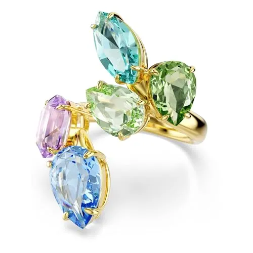 Swarovski Gema Motivring mit Goldlegierungsschicht von Swarovski