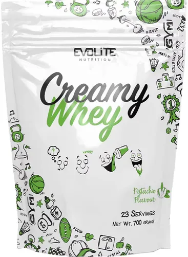 Evolite Creamy Whey, 700 g Beutel, Pistachio