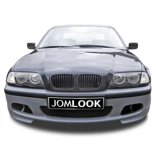 JOM Stoßstange vorne kompatibel mit BMW 3er E46 Limo/Touring 1998-2005 Grau