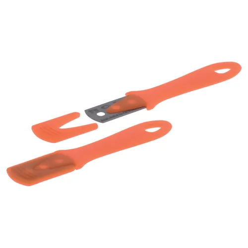 SCHNEIDER Bäcker-Klinge 260890, orange 125 mm - Sonstiges Backzubehör mit robuster Edelstahlklinge und sicherem Kunststoffgriff für präzises Schneiden von Teig.
