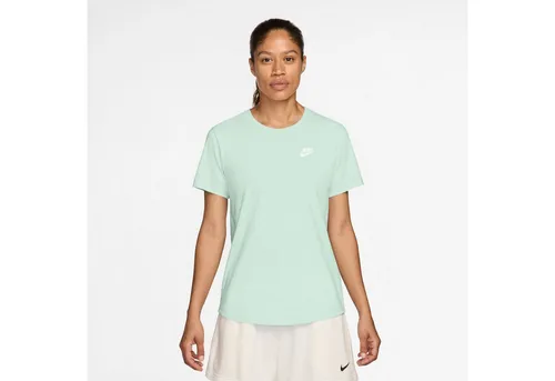 Nike Sportswear T-Shirt W NSW CLUB SS TEE – Sportlich und bequem in Größe XXL (52/54) - Stylisches Kurzarm-T-Shirt aus 100% Baumwolle für optimalen Tragekomfort. Der leicht abgerundete Saum und der sportliche Schnitt machen es zum idealen Begleiter für jede Freizeitaktivität.