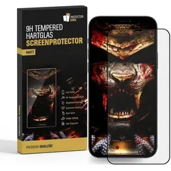 1x 9H Panzerglas für iPhone 11 FULL COVER Panzerfolie Displayschutz Schutzglas MATT Schutzfolie Tempered Hartglas