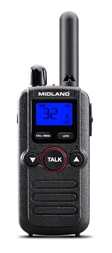 Midland BR180 Business Radio - Lizenzfreies PMR-Handfunkgerät - Funkgeräte für den Einzelhandel, ideal für Lebensmittel- und Bekleidungsgeschäfte, bietet klare Kommunikation ohne Lizenzkosten.