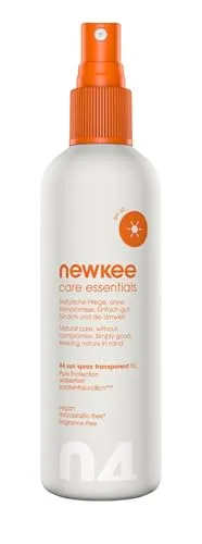 Produktbild newkee Sonnenspray LSF 50 (150ml), Wasserfest, hoher Sonnenschutz, Sonnencreme Spray entwickelt von Manuel Neuer & Angelique Kerber