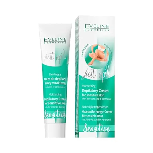 Eveline Cosmetics Just Epil Sensitive Haarentferung Feuchtigkeitscreme 125 ml