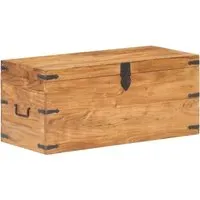 Produktbild vidaXL Truhe aus massivem Akazienholz 90x40x40 cm