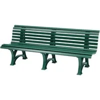 PROREGAL Gartenbank Jamaika | 4-Sitzer in Grün in grün von Proregal