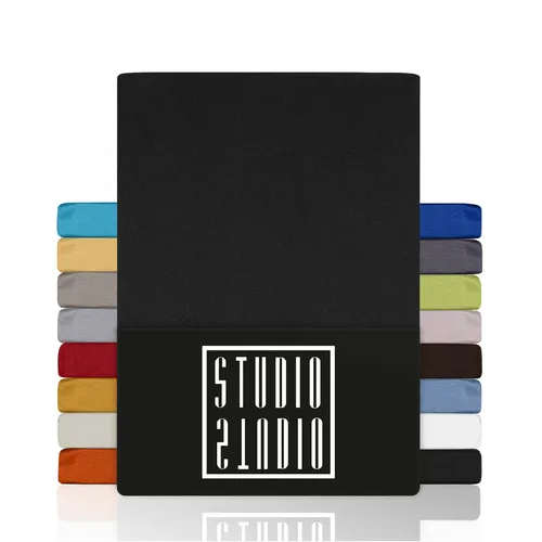 Bett- und Haushaltswäsche Schwarz von STUDIO