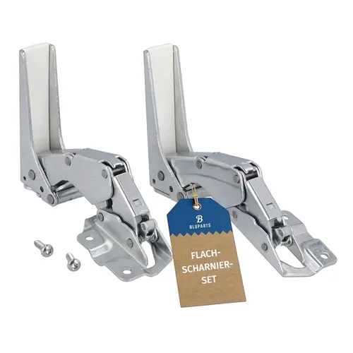 Bluparts 10090992 Türscharnier Set oben unten wie beko 5838110300 5838110400 für