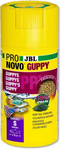 JBL ProNovo Guppy Grano S 250 ml (31,60 EUR/l) von JBL GmbH & Co. KG..