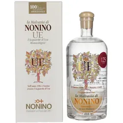 Nonino Grappa ÙE Monovitigno la Malvasia 38% Vol. - Edle Geschenkbox - Tresterbrand in hochwertiger Geschenkbox, ideal als Geschenk für Kenner und Liebhaber feiner Spirituosen.
