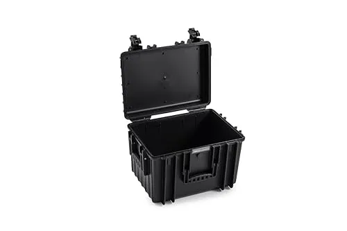 B & W International Outdoor Koffer Typ 5500 - Kameratasche für Outdoor, extrem stabil und schlagfest, ideal zum Schutz empfindlicher Ausrüstung wie Kameras oder Drohnen.