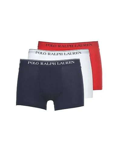 Polo Ralph Lauren Boxershorts 3er Pack für Herren - Herrenunterhosen aus Baumwolle und Elastan, bequem mit leicht taillierter Passform und charakteristischer Pferdestickerei. Perfekt für den Alltag und stylisch zugleich.