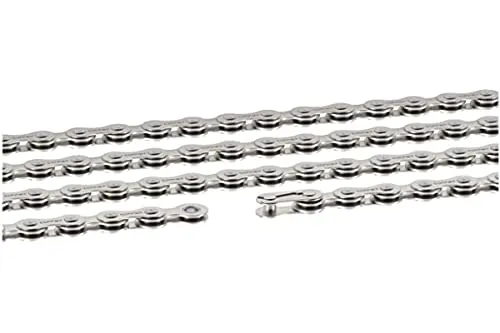 Connex Schaltungskette 7E8 1/2X3/32 Vernickelt 112Gl. - Fahrradketten aus hochwertigem Stahl, vernickelt für erhöhte Korrosionsbeständigkeit und lange Lebensdauer.