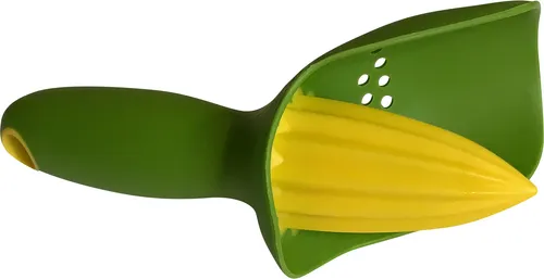 scarlet kitchen | Zitronenpresse »Mano«, manuelle Saftpresse für das leichte Entsaften, für Zitrusfrüchte, Limettenpresse, Orangen, Handentsafter, Handsaftpresse, Farbe:Grün