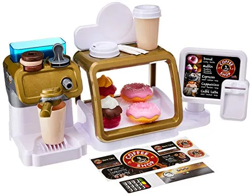 Theo Klein 9528 Coffee Shop – Espresso-Bar mit Touchdisplay und Zubehör
