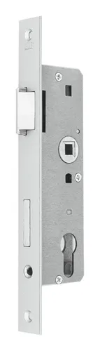 Einsteckschloss 0007, PZW72/8 - BKS Profiltür Rohrrahmenschloss für Außentüren, robust und ideal für Aluminium- und Stahl-Türen mit langlebiger Verzinkung.