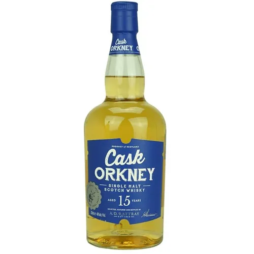 A.D. Rattray Cask ORKNEY 15 Years Old Single Malt - Whisky in edler Geschenkbox, 46% Vol. für ein unvergleichliches Geschmackserlebnis und perfekte Geschenke für Whisky-Liebhaber.