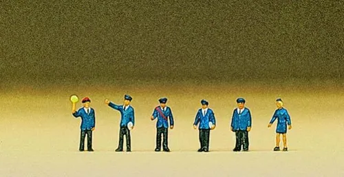 Preiser Bahnpersonal 88510