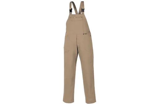 BIG-TEXXOR Arbeits-Berufs-Latz-Hose 290g/m2, khaki - Robuste Arbeits-Latz-Hose aus 100% Baumwolle, ideal für Handwerker und Profis, in verschiedenen Größen erhältlich.