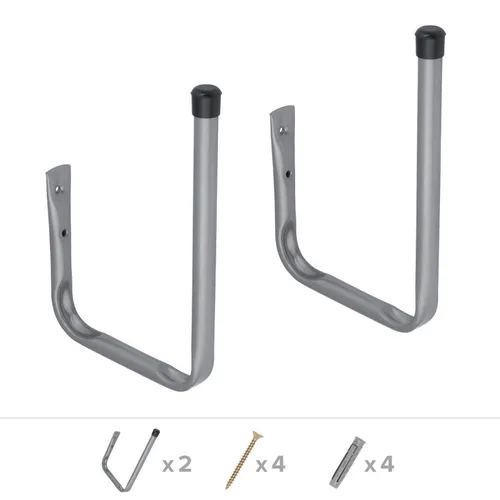 Wandhaken, Garagehalter, Gerätehaken, Wandhalter, Garagen haken HWS 200x280