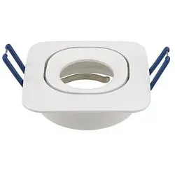 Einbaustrahler Eckig 82mm weiss von Sigor