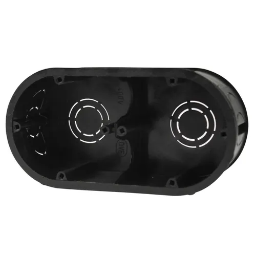 Produktbild UP-Schalterdose 2f 45mm schwarz