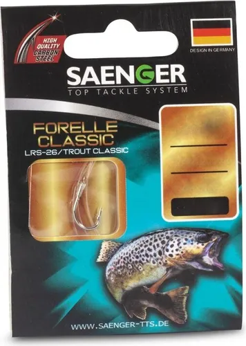 Saenger Forelle Classic LRS-26 Vorfachhaken 60cm #6 / 10Stk.