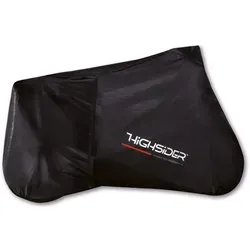 HIGHSIDER Motorrad Abdeckplane Heavy Duty, outdoor (L) - Motorradabdeckungen mit strapazierfähiger Haube, schützt optimal gegen Regen und Nässe, lackschonend durch weiches Innenvlies und ausgestattet mit Belüftungsöffnungen und Hitzeschutz.
