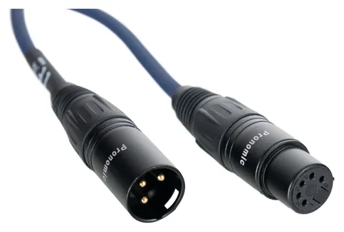 Pronomic Stage 5F3M-0.2 DMX Adapter-Kabel 5-pol female auf 3-pol male 20 cm