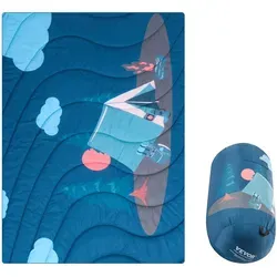 VEVOR Campingdecke 1,9x1,32m