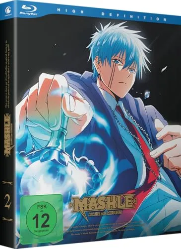 Mashle: Magic and Muscles - Staffel 1 - Part 2 - [Blu-ray] - Anime-Film für Fans von Action und Comedy, mit spannenden Abenteuern und humorvollen Momenten, freigegeben ab 12 Jahren.