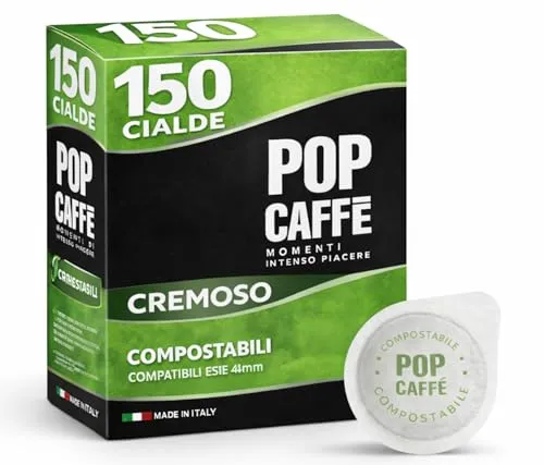Kaffeepads Pop Caffe 'rot 150