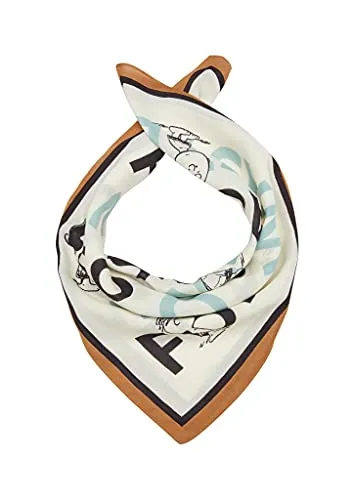 s.Oliver Damen 201.10.108.25.276.2103056 Mode-Schal, 81D9 beige, 1