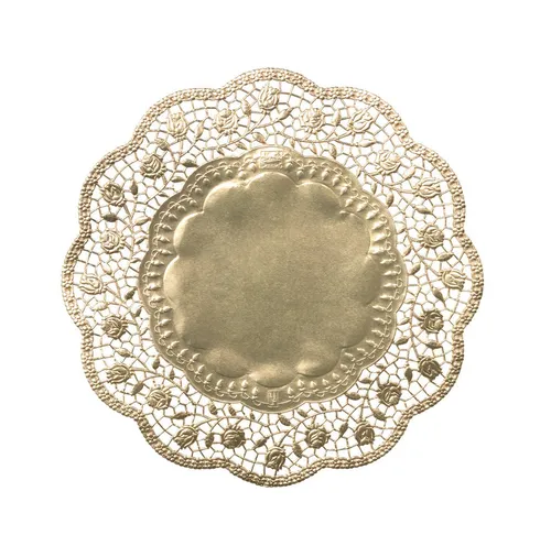 Demmler Dekomatte Tortenspitzen in Gold von Demmler