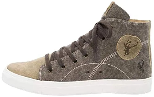 Spieth&Wensky Herren Sneaker Luis, Helloliv/Fenchel, 41 EU von Spieth & Wensky