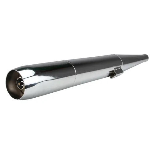 Kreidler Florett Schalldämpfer Auspuff 32mm Originalform Chrom RS RMC LF LH