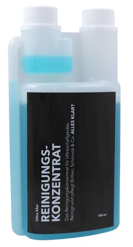 Ultraschallreiniger Ultra-Klar Konzentrat Dosierflasche 500ml Ultraschallbad