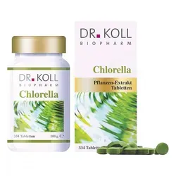 Chlorella Doktor koll Tabletten - Arzneimittel zur Unterstützung der Gesundheit, reich an Nährstoffen und ideal für eine natürliche Entgiftung.