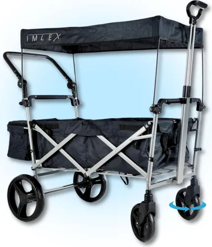 Hand- & Bollerwagen Schwarz von IMLEX