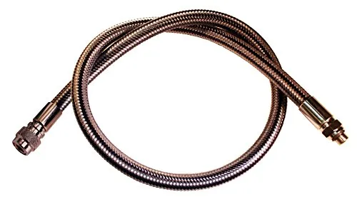 METALSUB Flex Inflatorschläuche Jacketschläuche (Carbone, 76 cm)