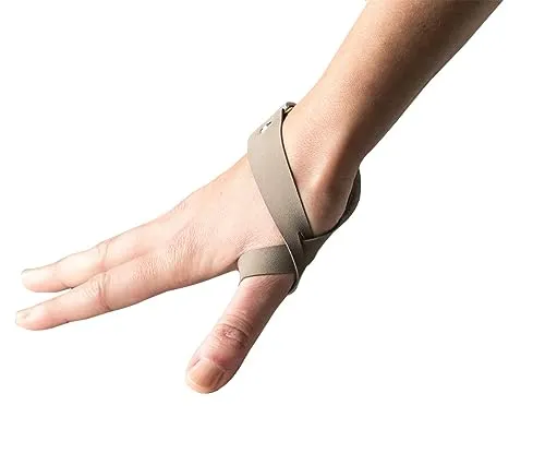 Compressana TAPE LOOP - Daumen-/Daumensattelgelenk mit Rollschlaufe und verstellbarem Klettband für rechte und linke Hand (III, rechts, diamant)