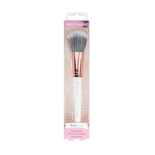 Brushworks Erröten Pinsel, Weiß/Gold, 100 g