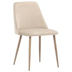 Esszimmerstuhl 2er-Set Beige