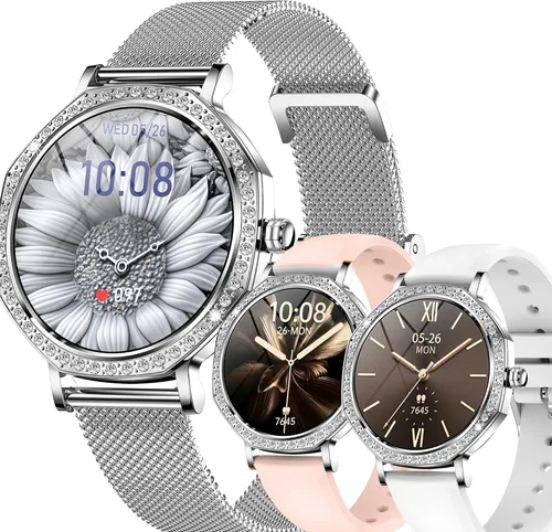 SGDDFIT Herren Smartwatch 1.96 Zoll